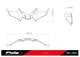 Přední spoiler Downforce Naked 21129 YAMAHA MT-07 (21-24), MT-07 PURE (23-24)
