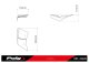 Boční spoilery D12 22426 HONDA CB750 HORNET (25-26), CB750 HORNET ECLUTCH (26)