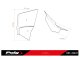 Boční spoilery D12 22472 KAWASAKI Z650 (20-26)