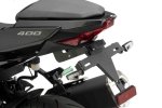Držák SPZ 9629 KAWASAKI NINJA 400 (18-20, 23-24), NINJA E-1 (24-26), Z E-1 (25-26), Z400 (19-20, 23-24)