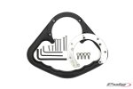 Madla spolujezdce 9036 HONDA CB500F (20-24), CB750 HORNET (23-26), CB750 HORNET ECLUTCH (26), CBR1000RR FIREBLADE (15-19), CBR500R (16-26), CBR500R ECLUTCH (26), CBR650R (19-26), VFR800F (15-18)