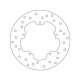 Fixed Brake Disc Oro Series 68B40776