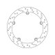 Fixed Brake Disc Oro Series 68B407C8 Fixed Brake Disc Oro Series 68B407C8