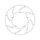 Fixed Brake Disc Oro Series 68B40725 Fixed Brake Disc Oro Series 68B40725