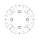 Fixed Brake Disc Oro Series 68B40766