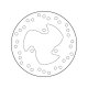 Fixed Brake Disc Oro Series 68B407G1 Fixed Brake Disc Oro Series 68B407G1