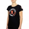 T-shirt Women Por Fuera 2015 Black