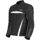 Magnum Leather Jacket Black/White