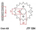 JTF 1264-17 Honda/Kymco/Derbi JTF 1264-17 Honda/Kymco/Derbi