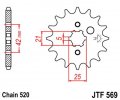 JTF 569-14 Yamaha/Kawasaki JTF 569-14 Yamaha/Kawasaki
