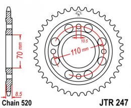 JTR 247-35 Honda