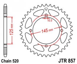 JTR 857-45 Yamaha/MuZ