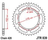 JTR 839-52 Yamaha