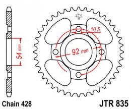 JTR 835-49 Yamaha