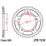 JTR 1316-41 Honda