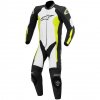 Challenger 1PC Suit Black/White/Yellow Fluo