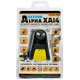 Alpha XA14 Alarm Disc Lock black/yellow (čep 14mm)