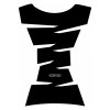 Tank Pad Jagged black Tank Pad Jagged black