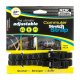 Popruhy Rok Straps 12mm Black Reflective
