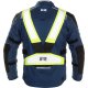 Reflexní popruhy Safety Belt Vest yellow fluo