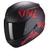 EXO-390 Oneway Matt black/red