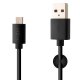 USB/USB-C datový a nabíjecí kabel 2m, 15W