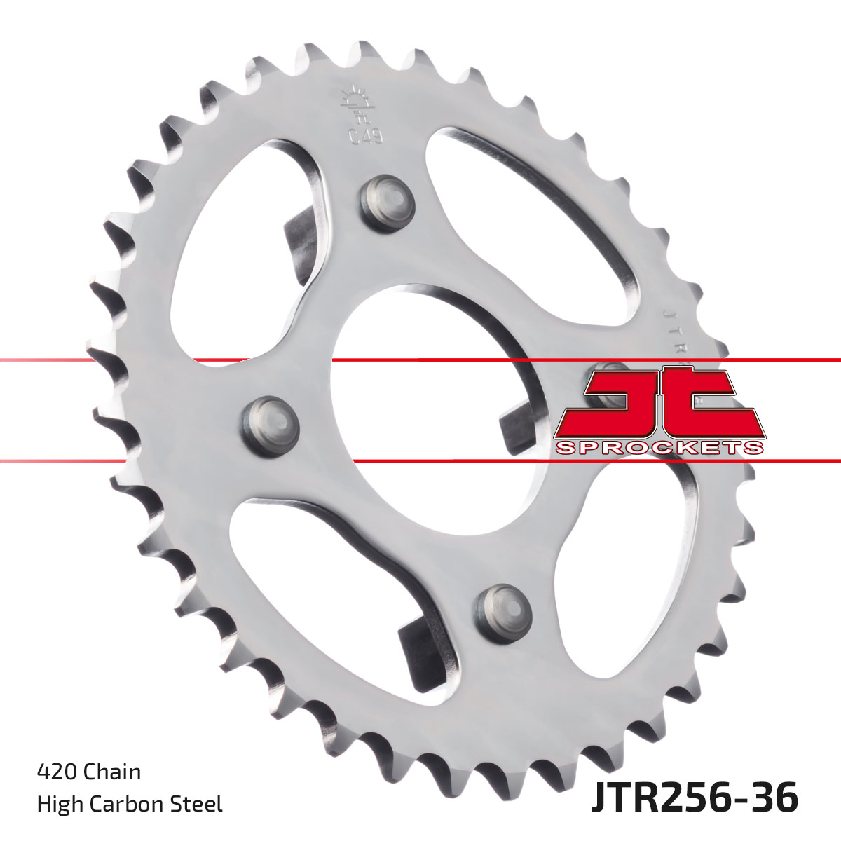 Couronne JT Sprockets acier type JTR 1870 pas 428 (44 dents) | MRPS