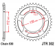 JTR 302-45 Honda JTR 302-45 Honda