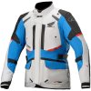 Bunda Honda Andes V3 Drystar ice grey/blue/bright red