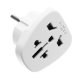 World to EU Adapter white World to EU Adapter white