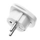 World to EU Adapter white World to EU Adapter white