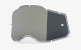 Plexi Injected Anti-fog Racecraft 2/Accuri 2/Strata 2 silver mirror