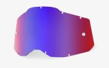 Plexi Anti-fog Racecraft 2/Accuri 2/Strata 2 red mirror/blue Plexi Anti-fog Racecraft 2/Accuri 2/Strata 2 red mirror/blue
