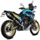 Slip-On Dakar Inox Black Yamaha Tenere 700 (21-22)