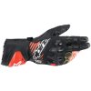 Rukavice GP TECH V2 2022 Black/White/Red Fluo