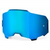 Plexi Anti-fog Armega Blue Mirror