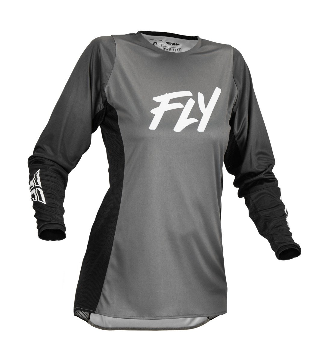 Dámský motokrosový dres FLY Racing LITE šedá/černá M