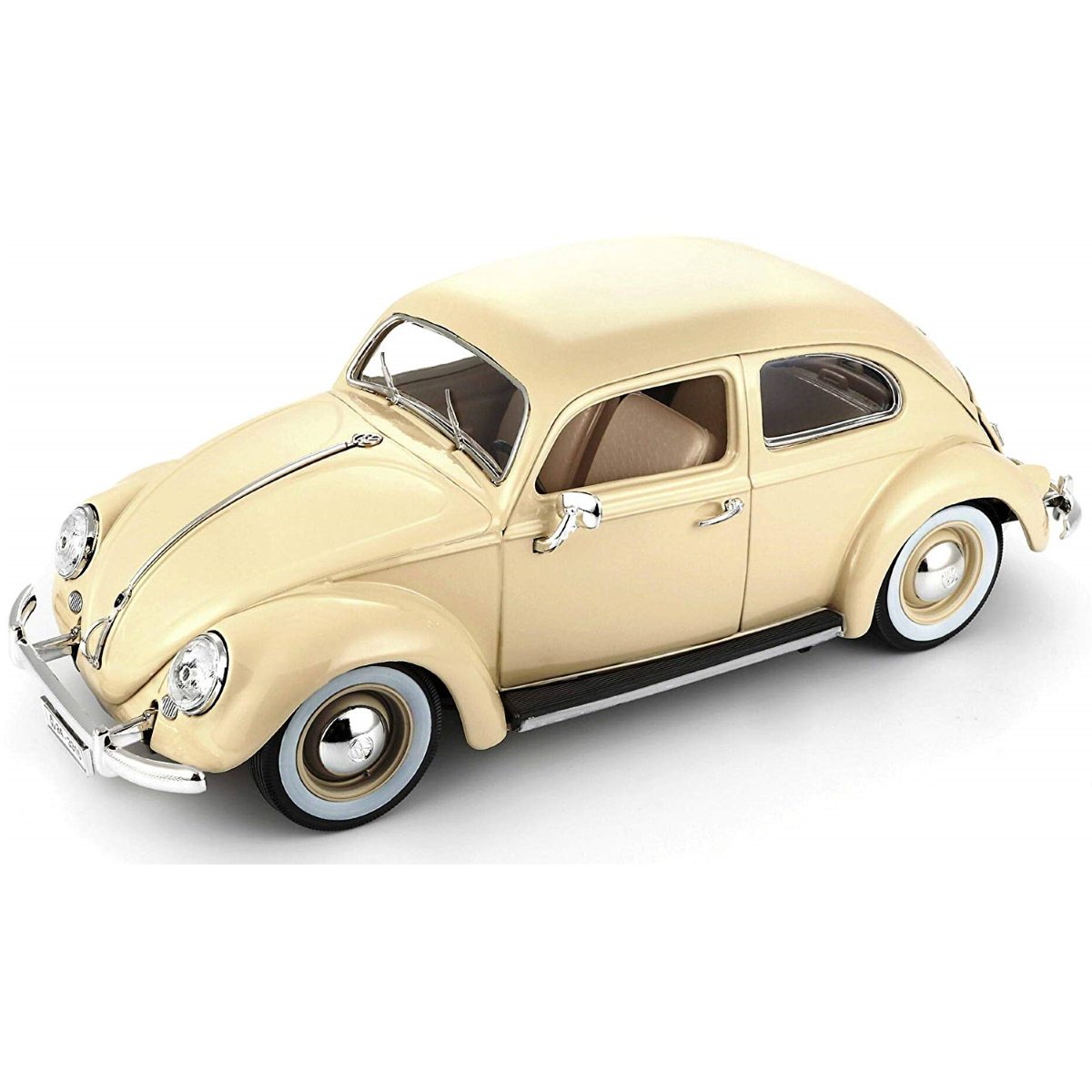 Sběratelský model 1/18 Bburago Volkswagen Käfer-Beetle (1955) béžová
